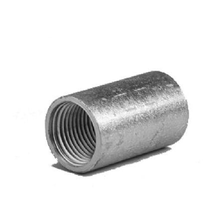 Halex IMC/Rigid Coupling, 1/2 in, Threaded, Galvanized 64005